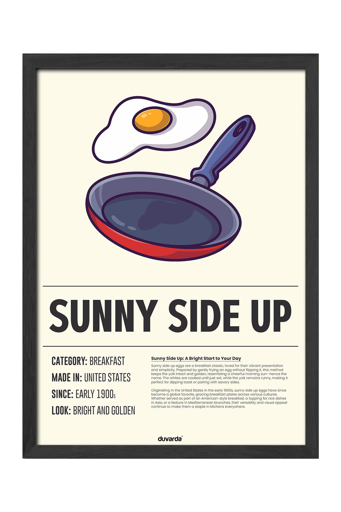 Sunny Side Up Siyah
