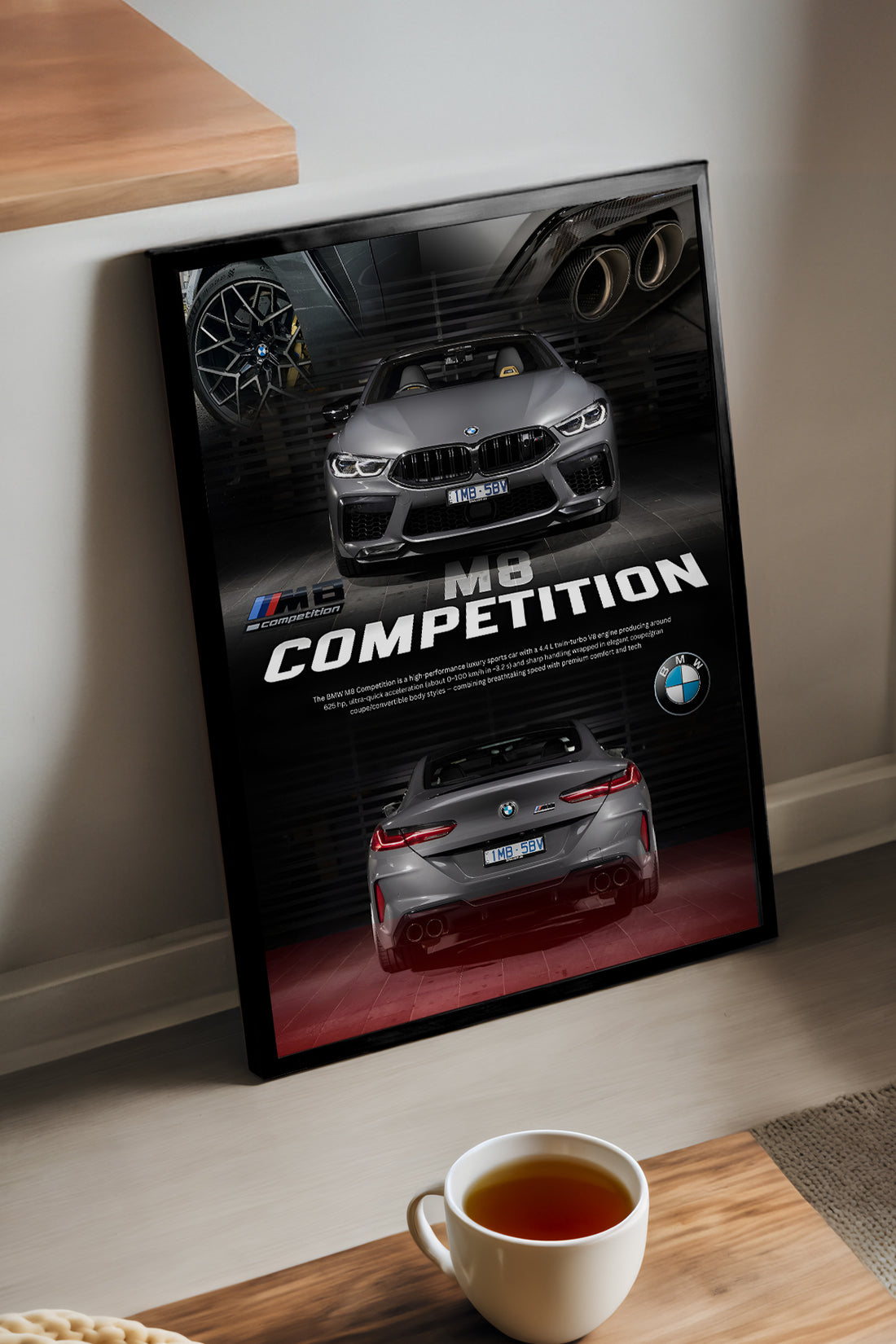 BMW M8 Competition Araba - tablo