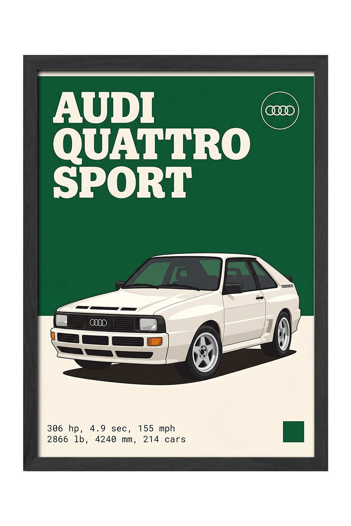 Audi Quattro Sport - tablo