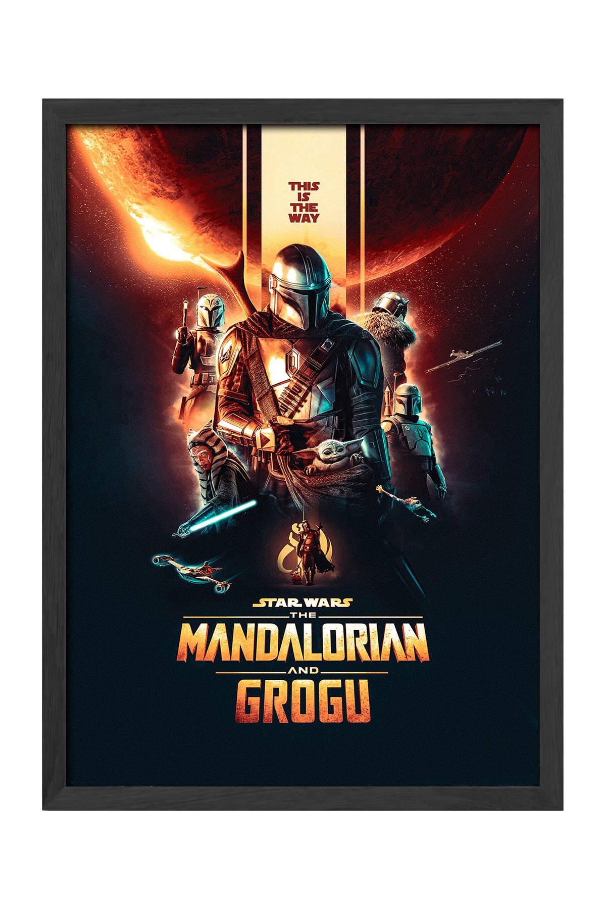 Mandalorian - tablo