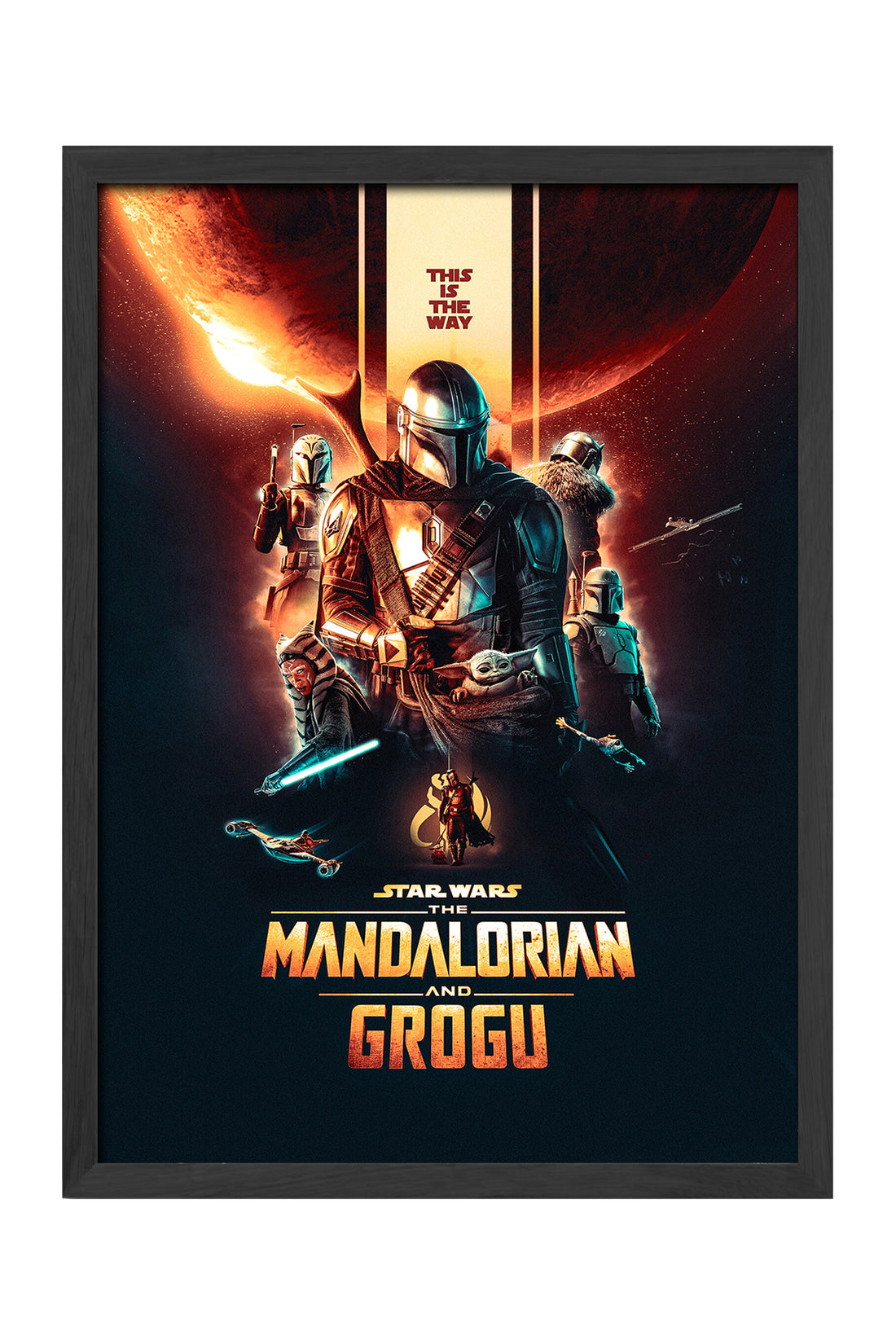 Mandalorian - tablo