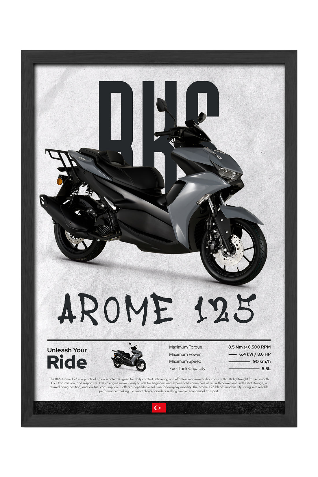 RKS Arome 125 Gri