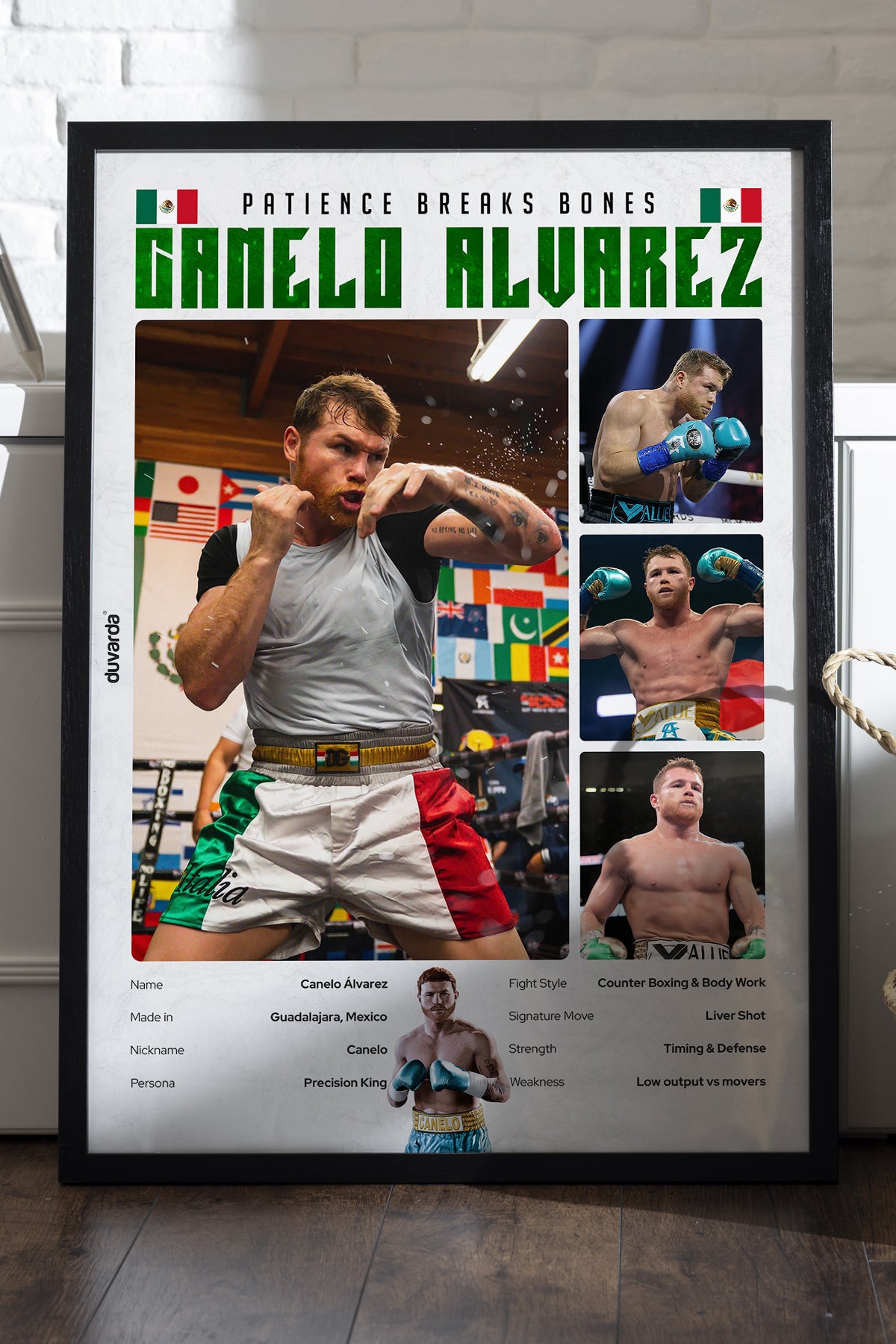 Canelo Alvarez Boks - tablo