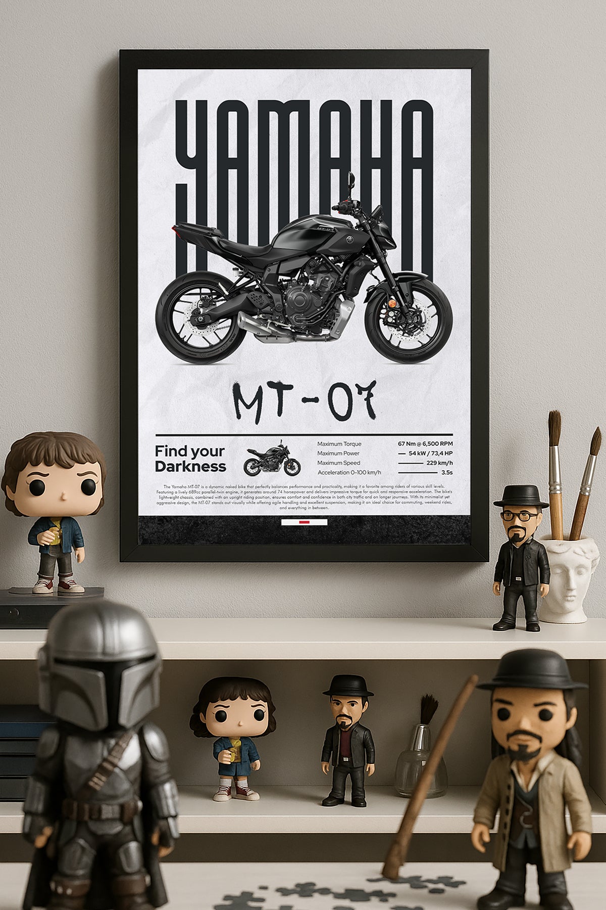 Yamaha MT-07 - tablo