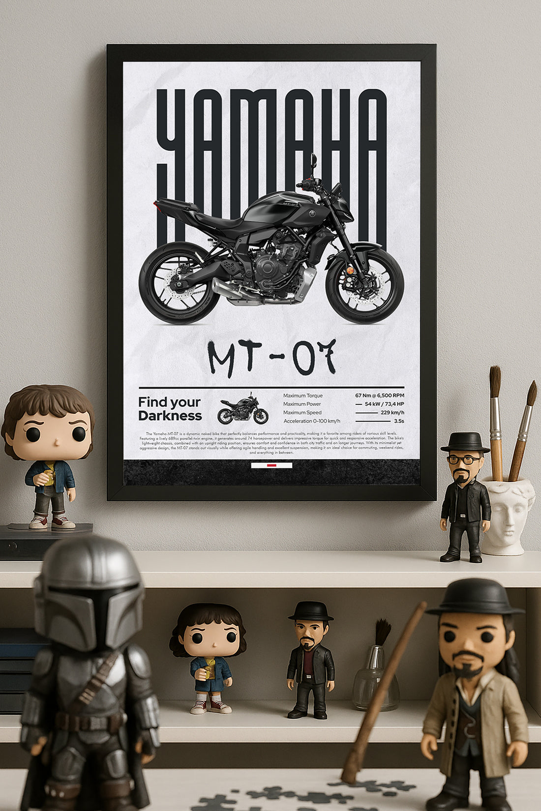 Yamaha MT-07 - tablo