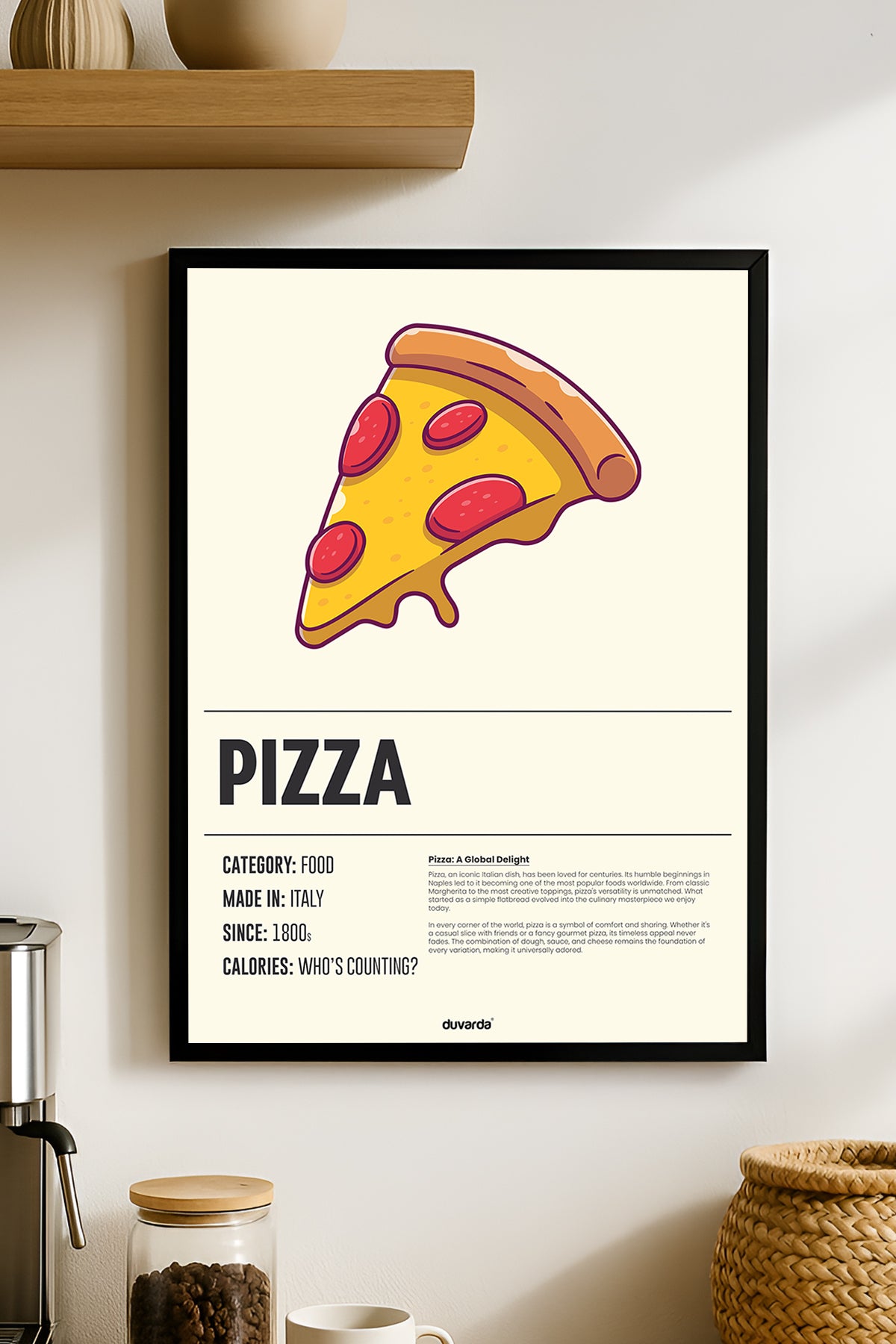 Pizzza Siyah