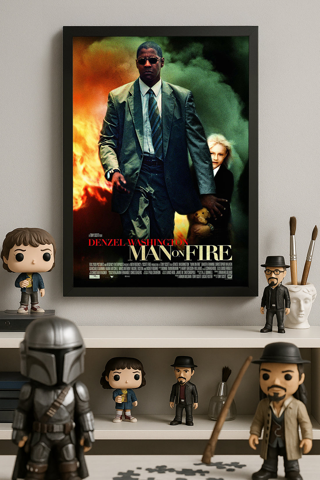 Man on Fire Gazap Ateşi - tablo