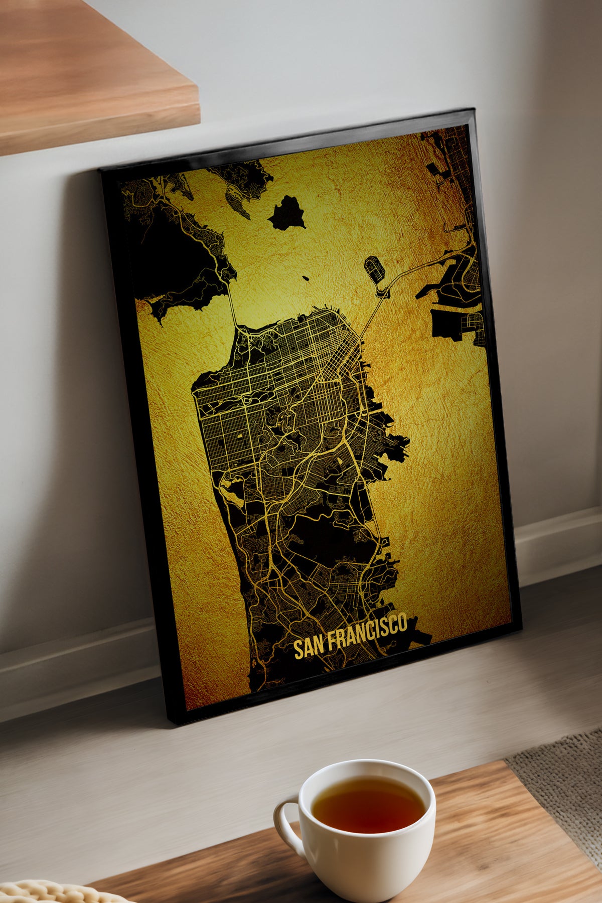 San Francisco Şehir Haritası - tablo