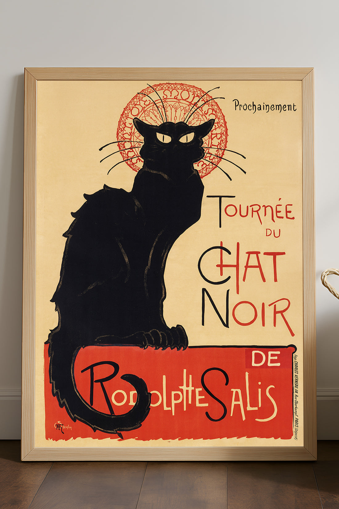 Chat Noir Kedi - tablo
