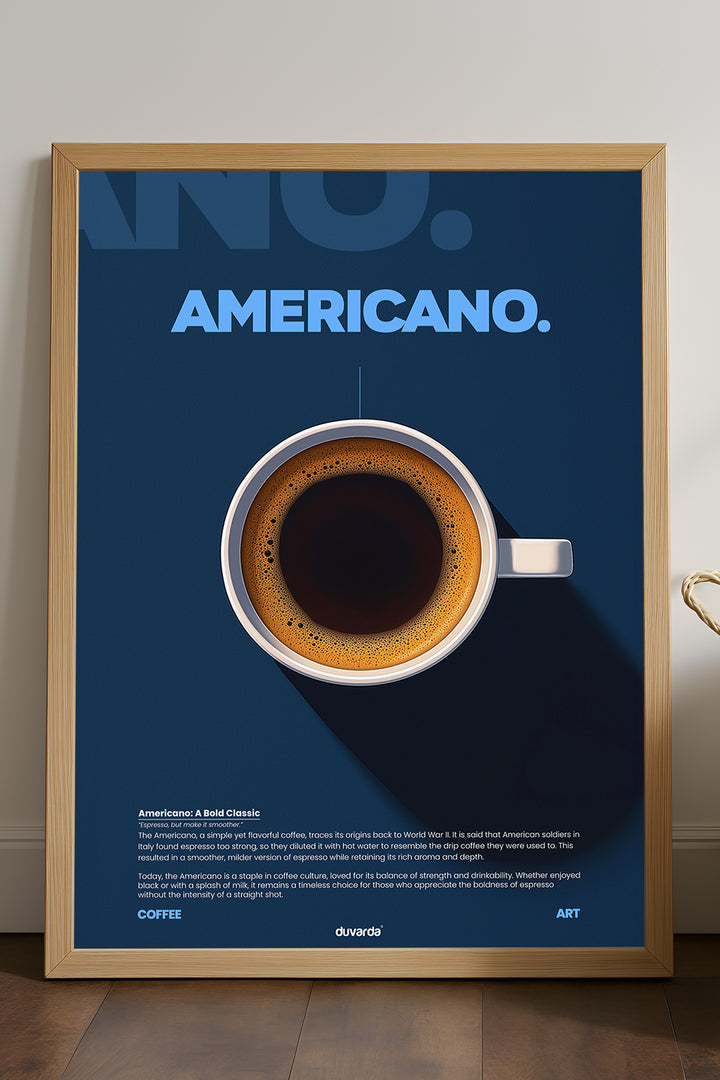 Americano Kahve - tablo