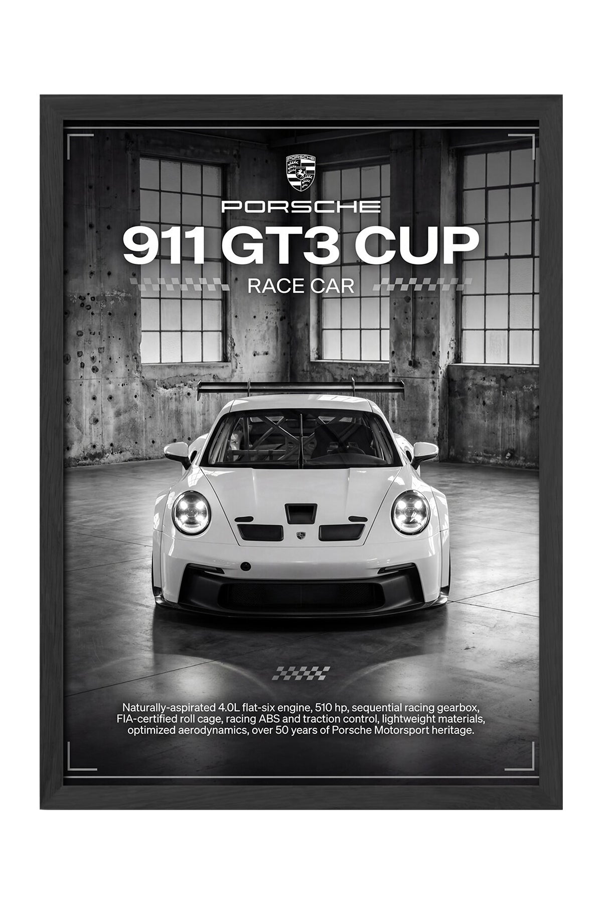 Porsche 911 GT3 Cup - tablo