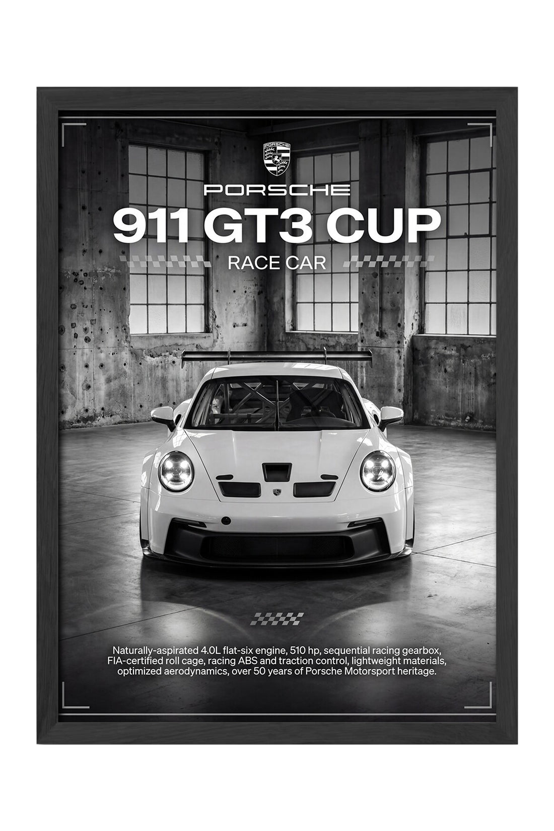 Porsche 911 GT3 Cup - tablo