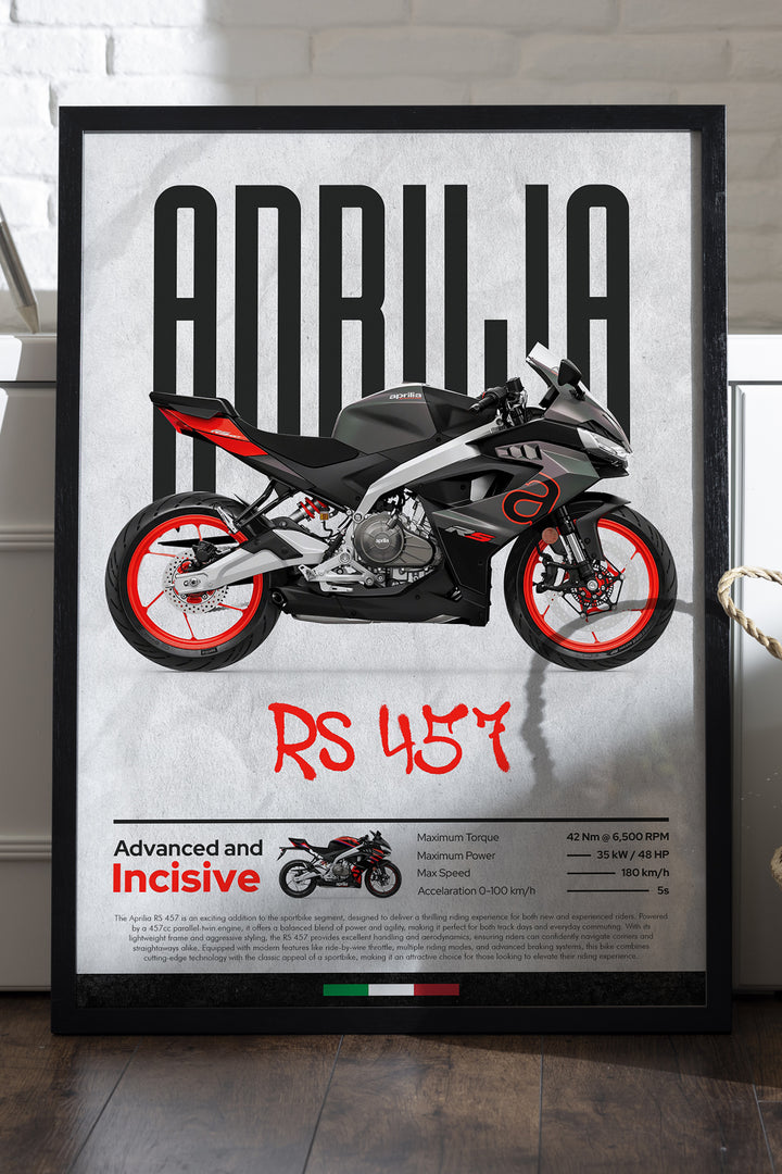 Aprilia RS 457 Gri