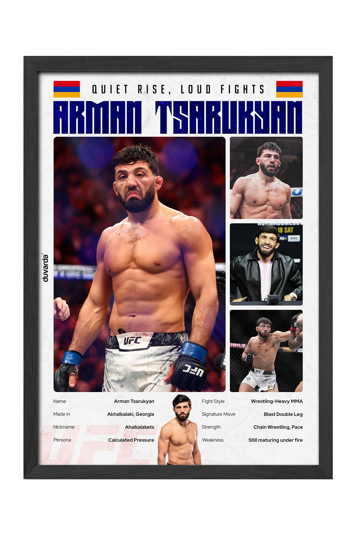 Arman Tsarukyan UFC - tablo
