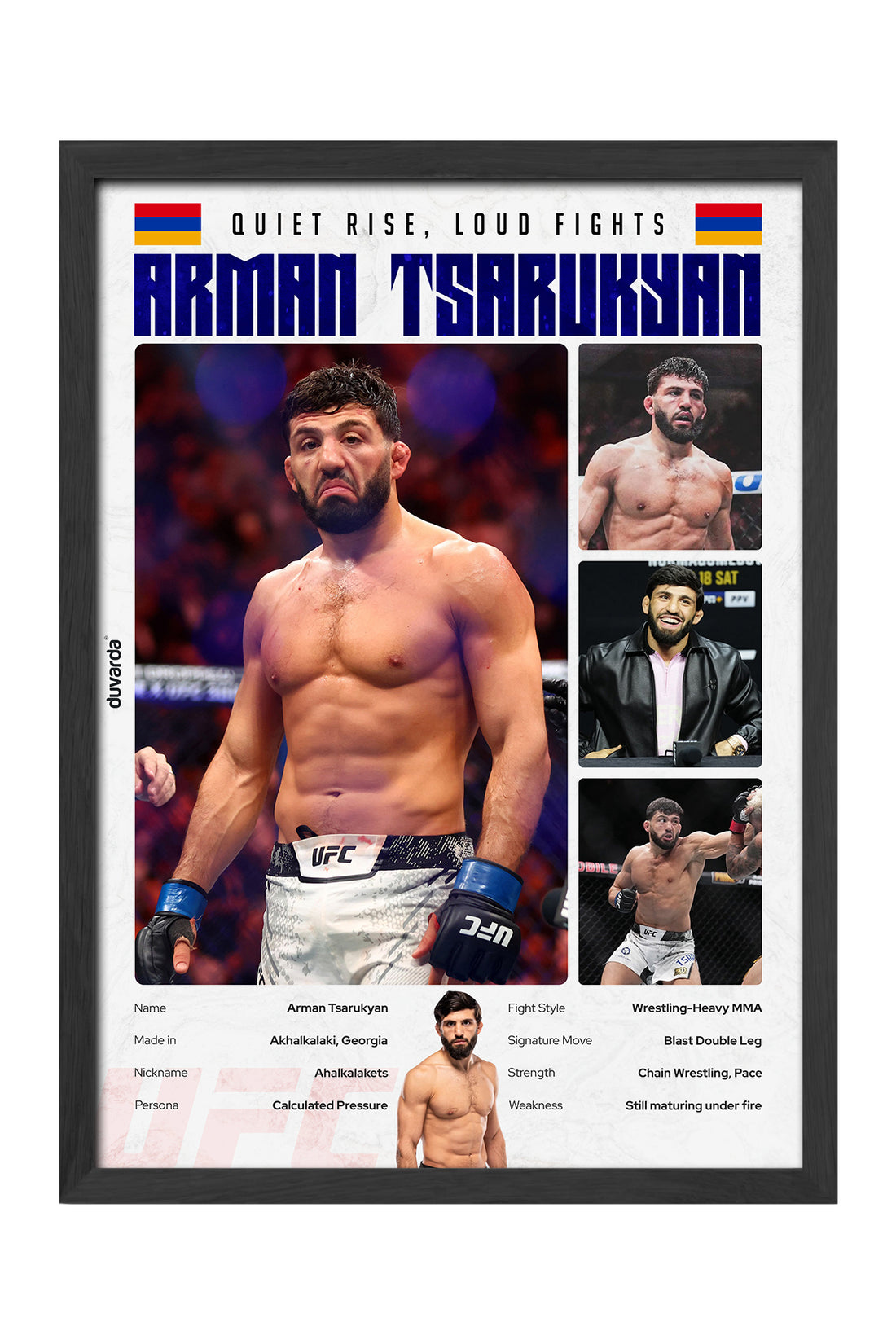 Arman Tsarukyan UFC - tablo