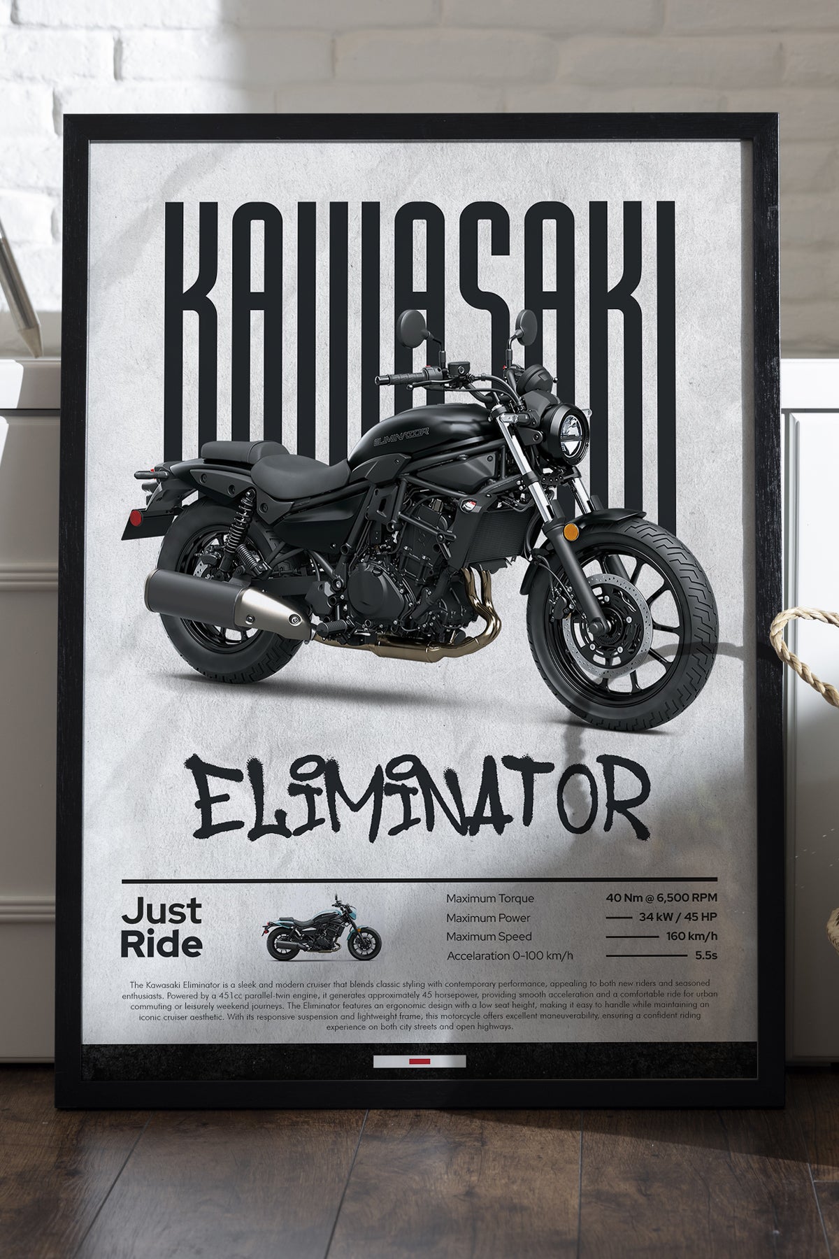 Kawasaki Eliminator - tablo