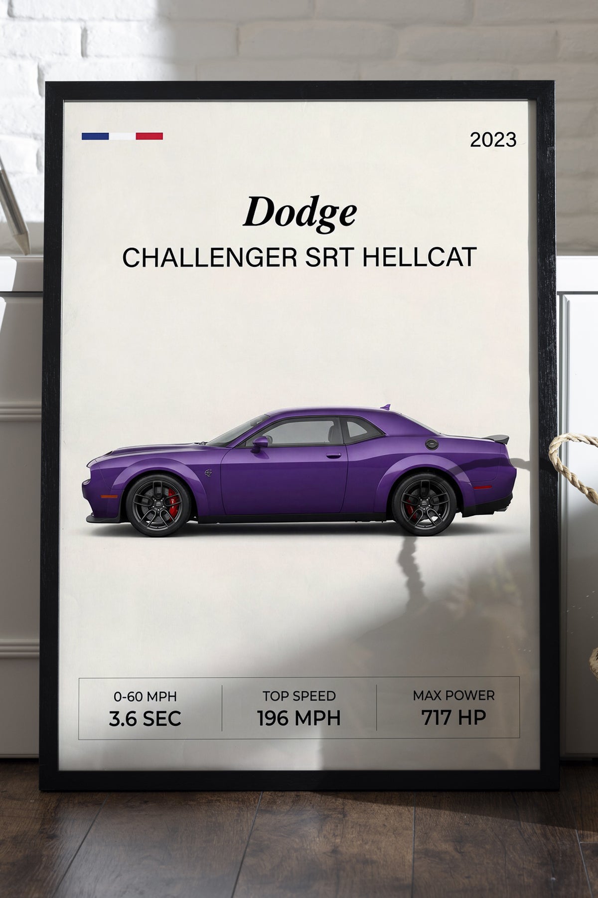 Dodge Challenger SRT - tablo