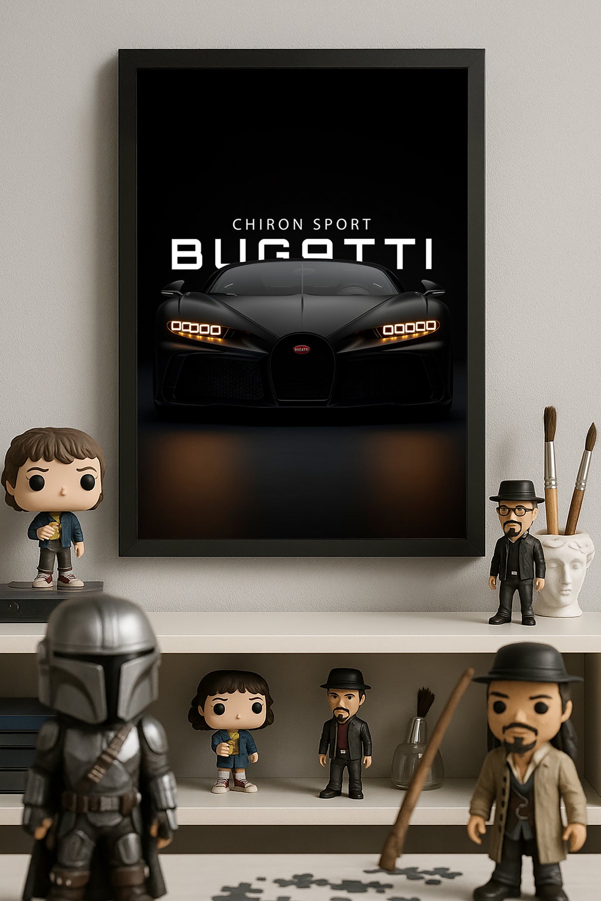 Bugattio Chiron Sport - tablo