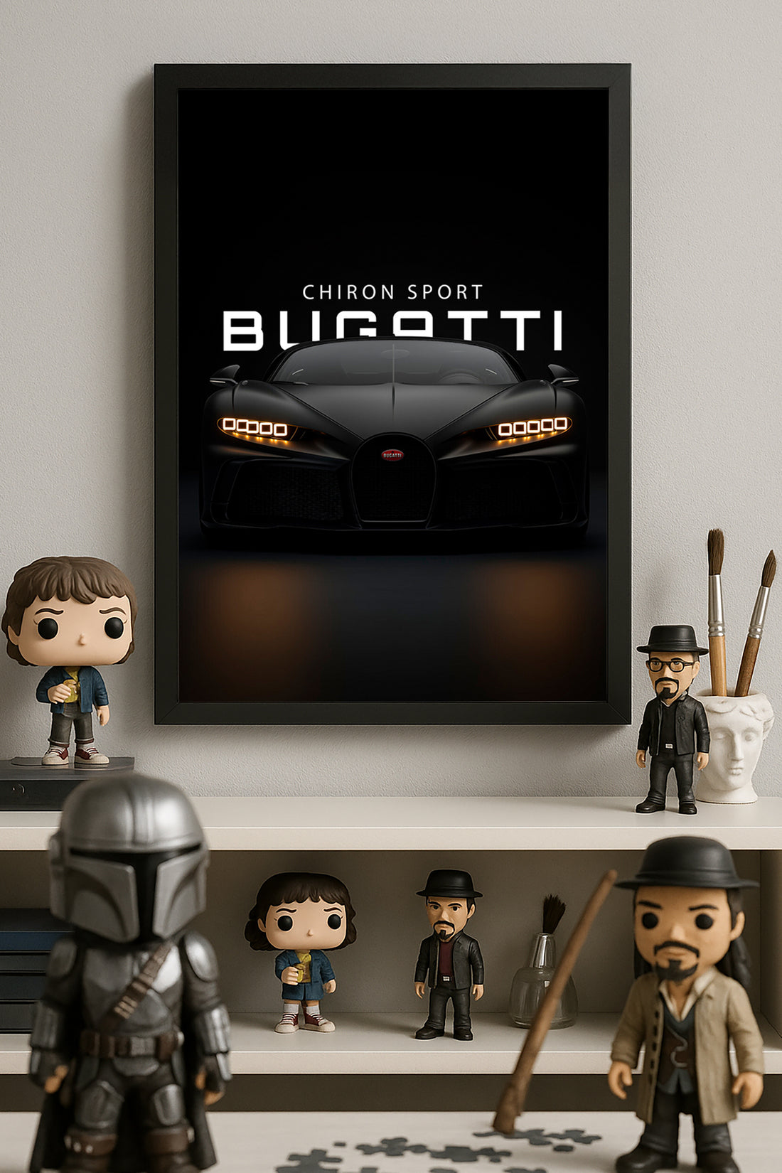 Bugattio Chiron Sport - tablo