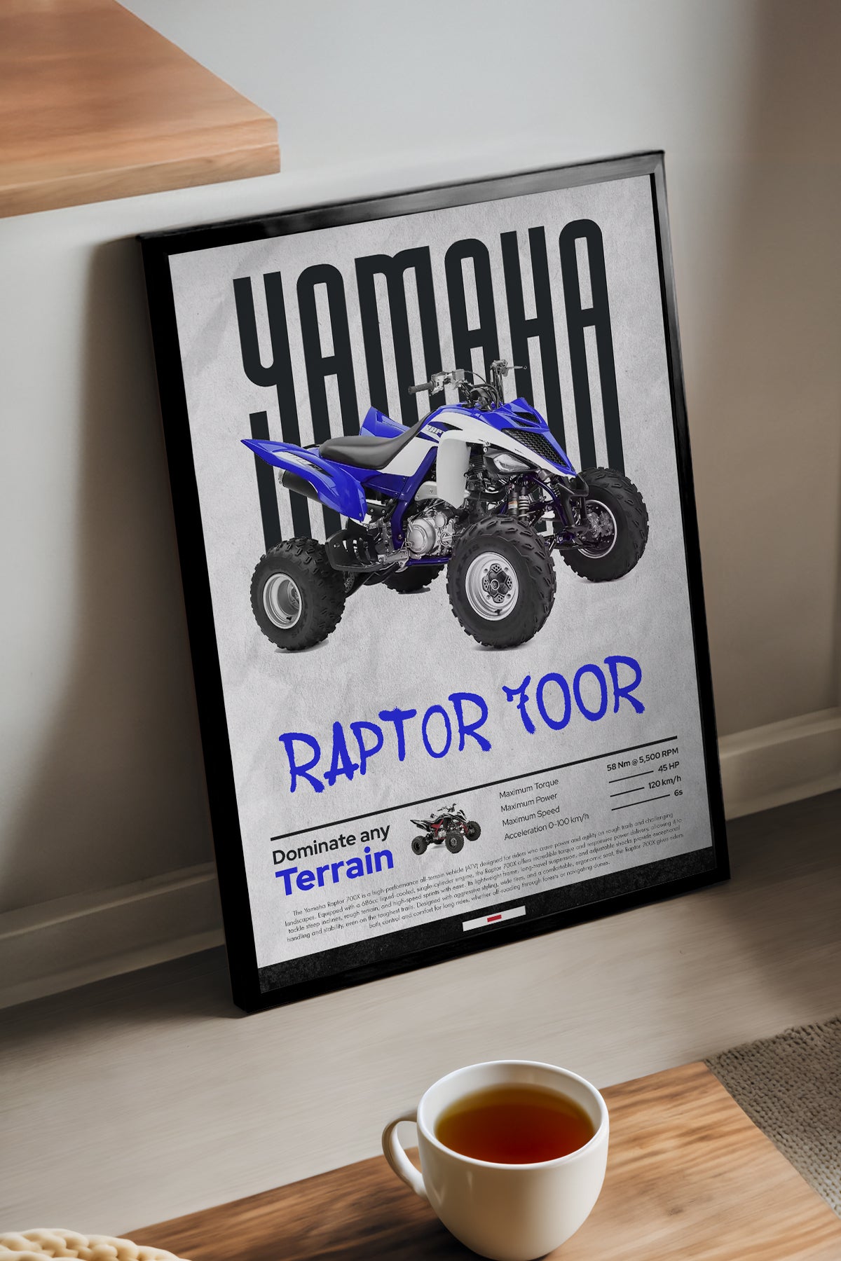 Yamaha Raptor 700R - tablo