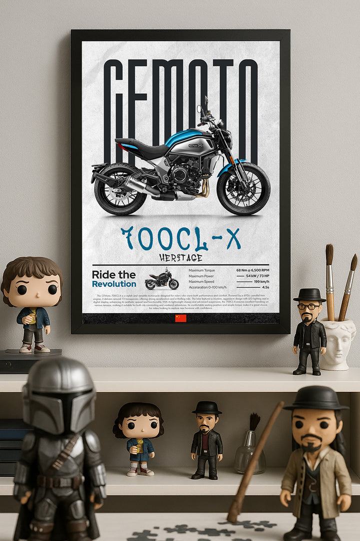 CFMOTO 700 CL-X Heritage Mavi