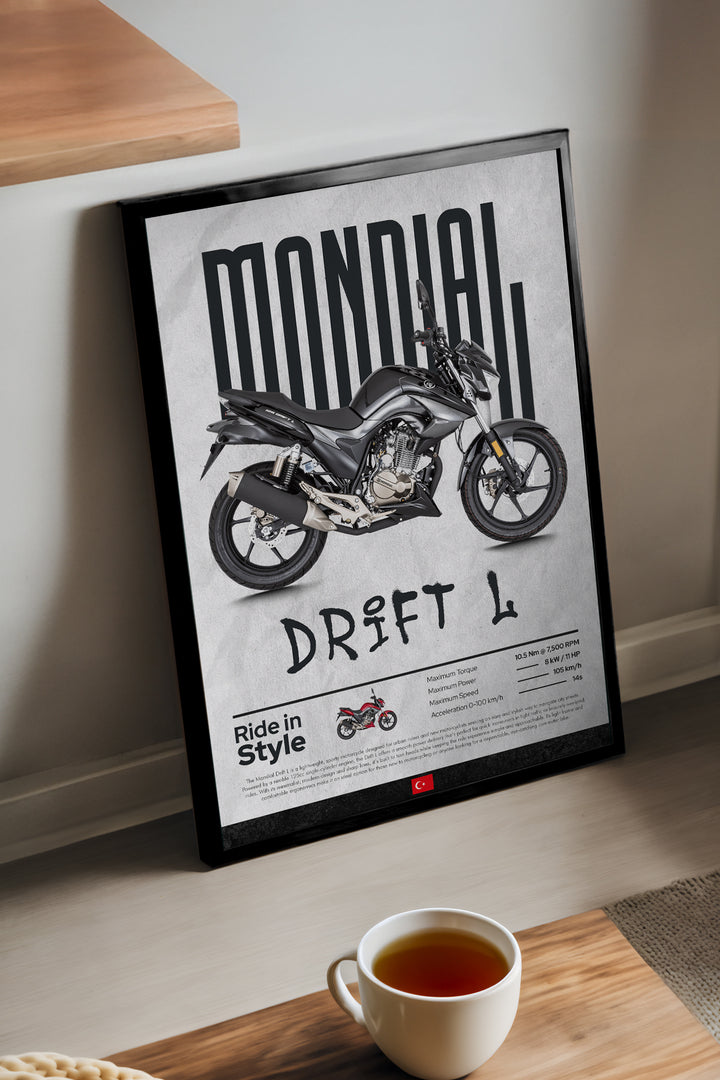 Mondial Drift L Siyah