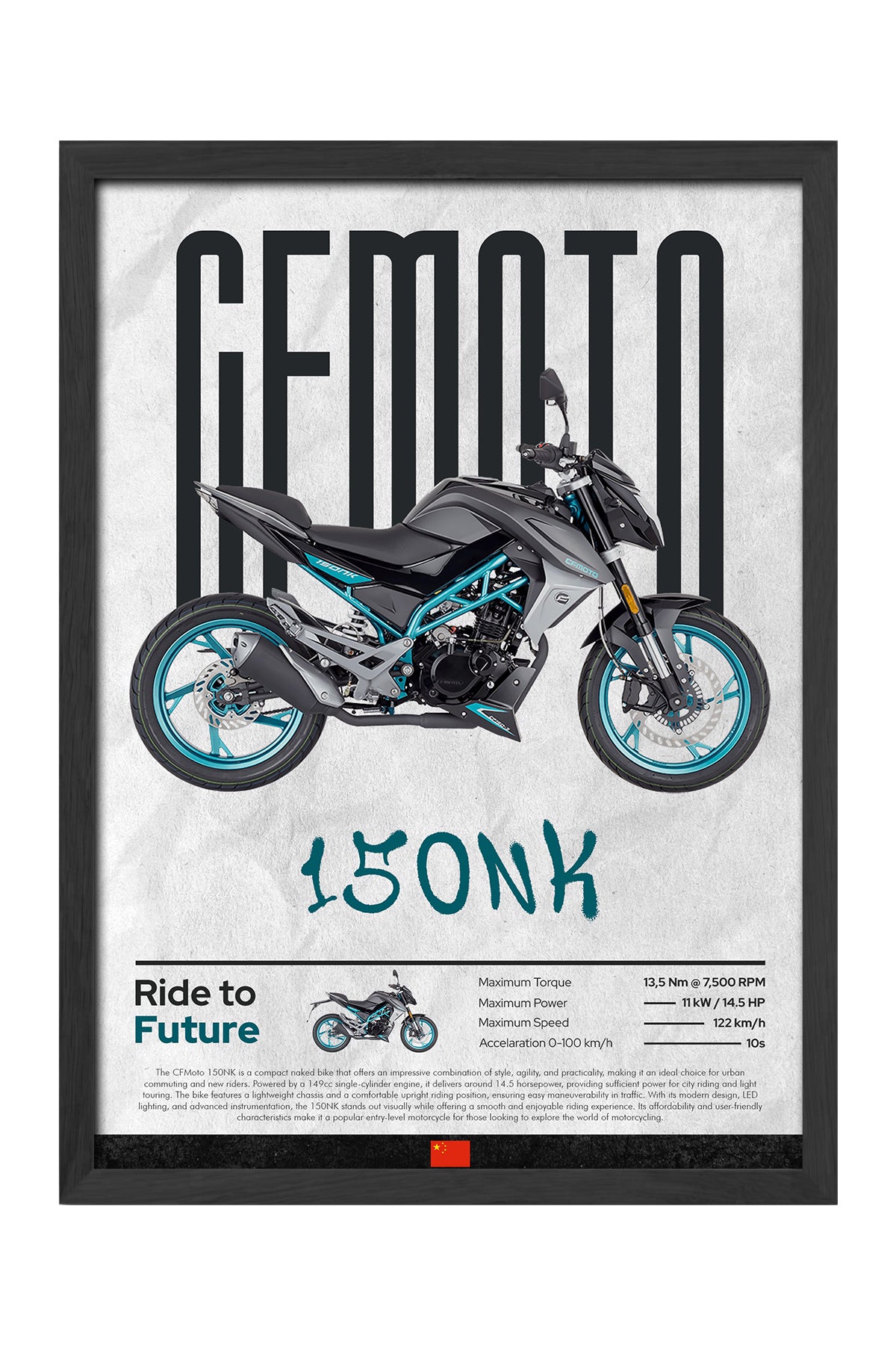 CFMOTO 150NK - tablo