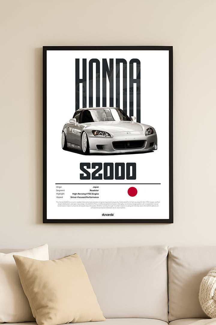 Honda S2000 Araba - tablo