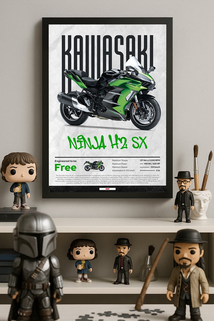 Kawasaki Ninja H2 SX - tablo