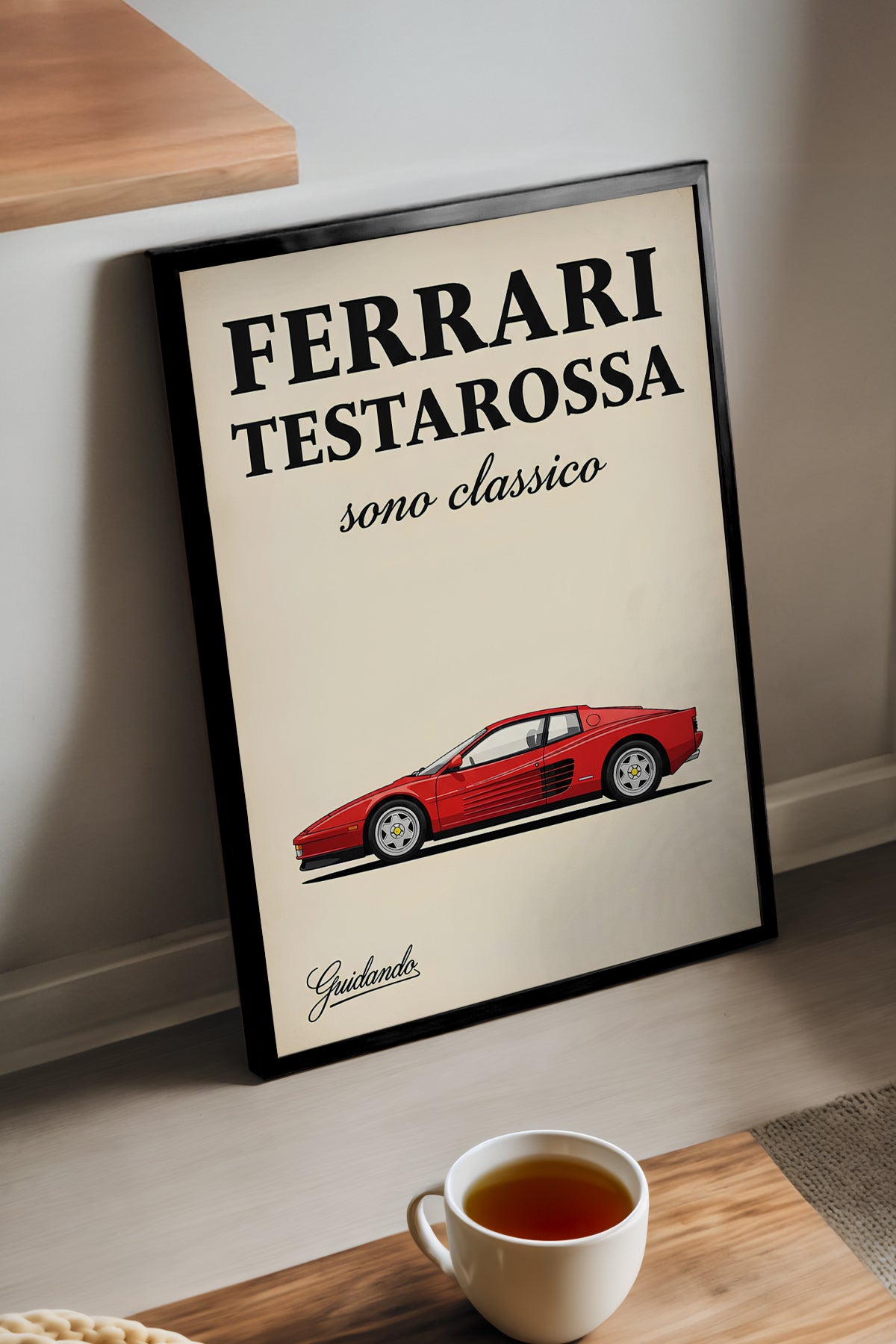 Ferrari Testarossa - tablo