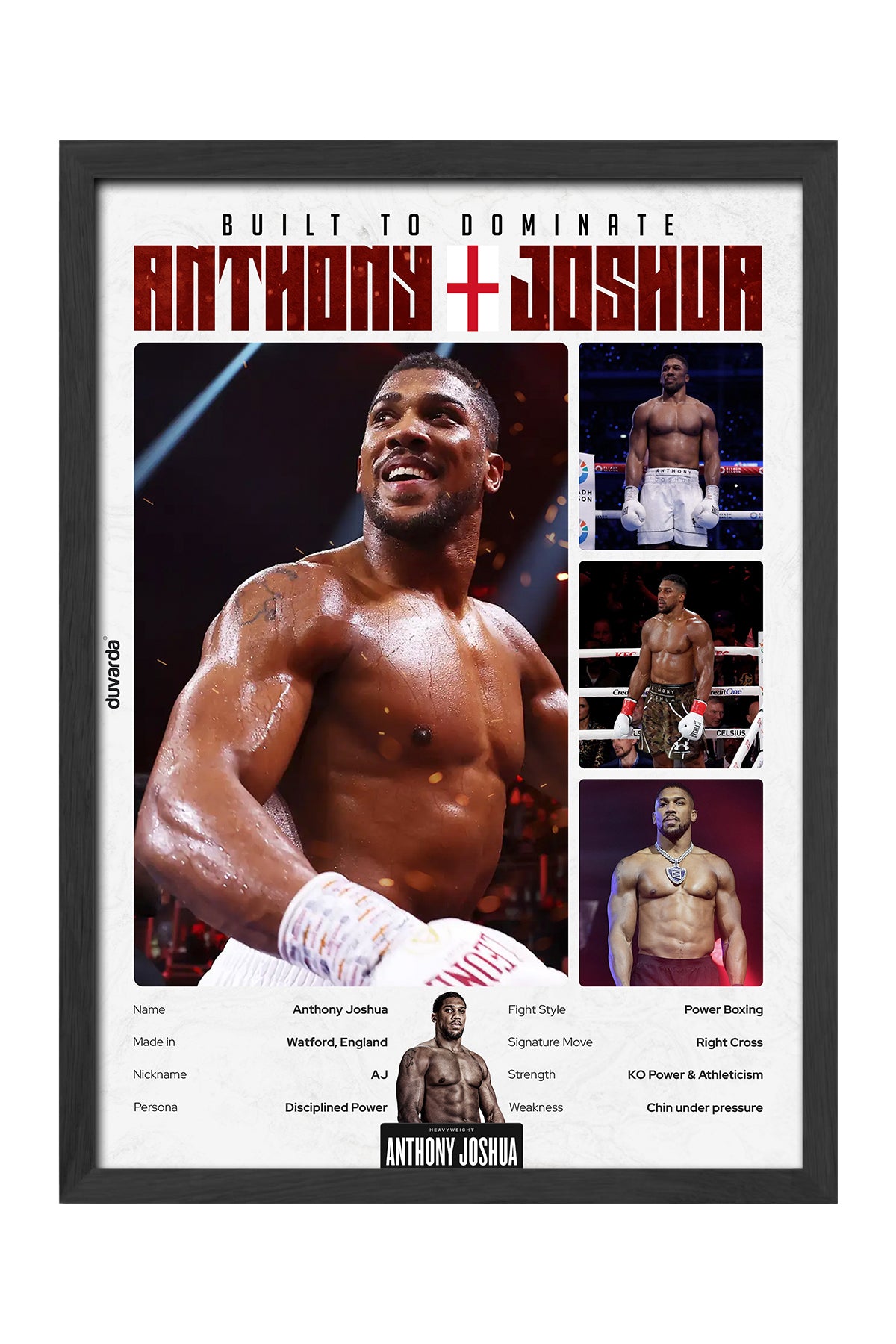 Anthony Joshua Boks - tablo