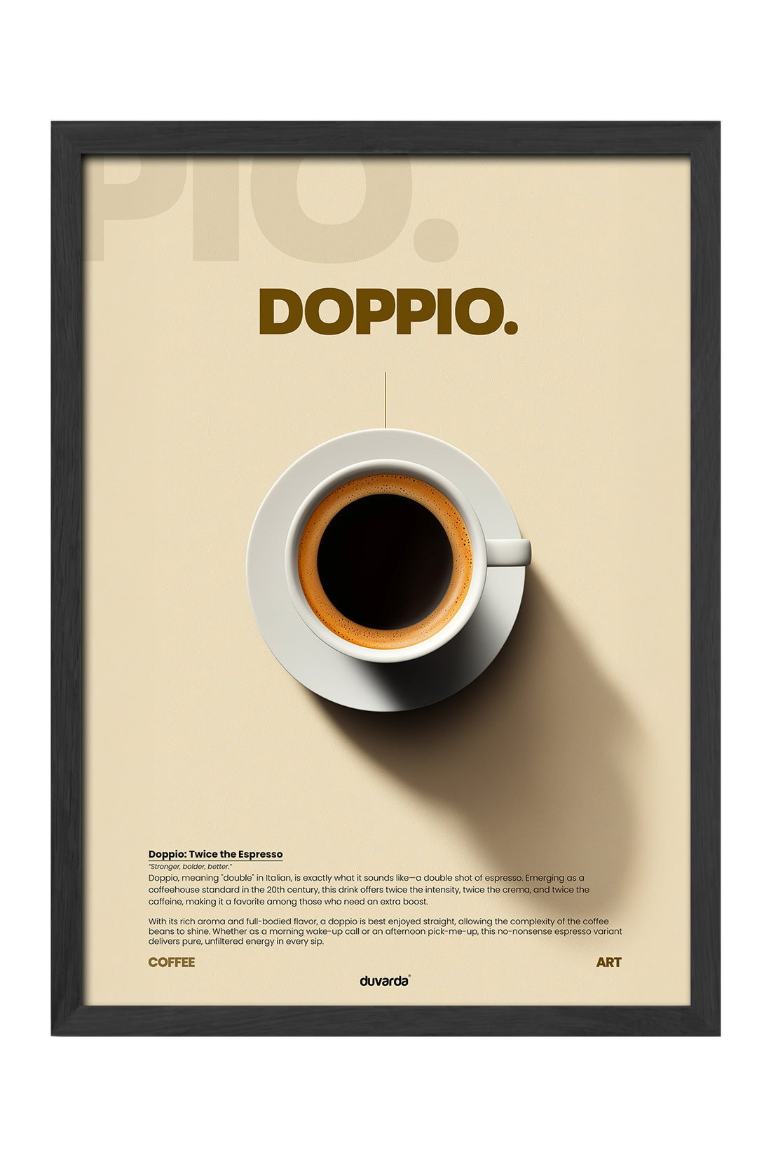 Doppio Kahve - tablo