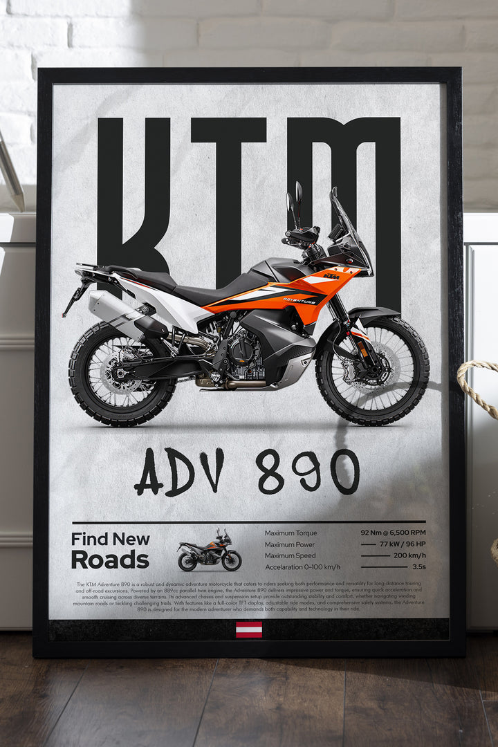 KTM ADV 890 Siyah