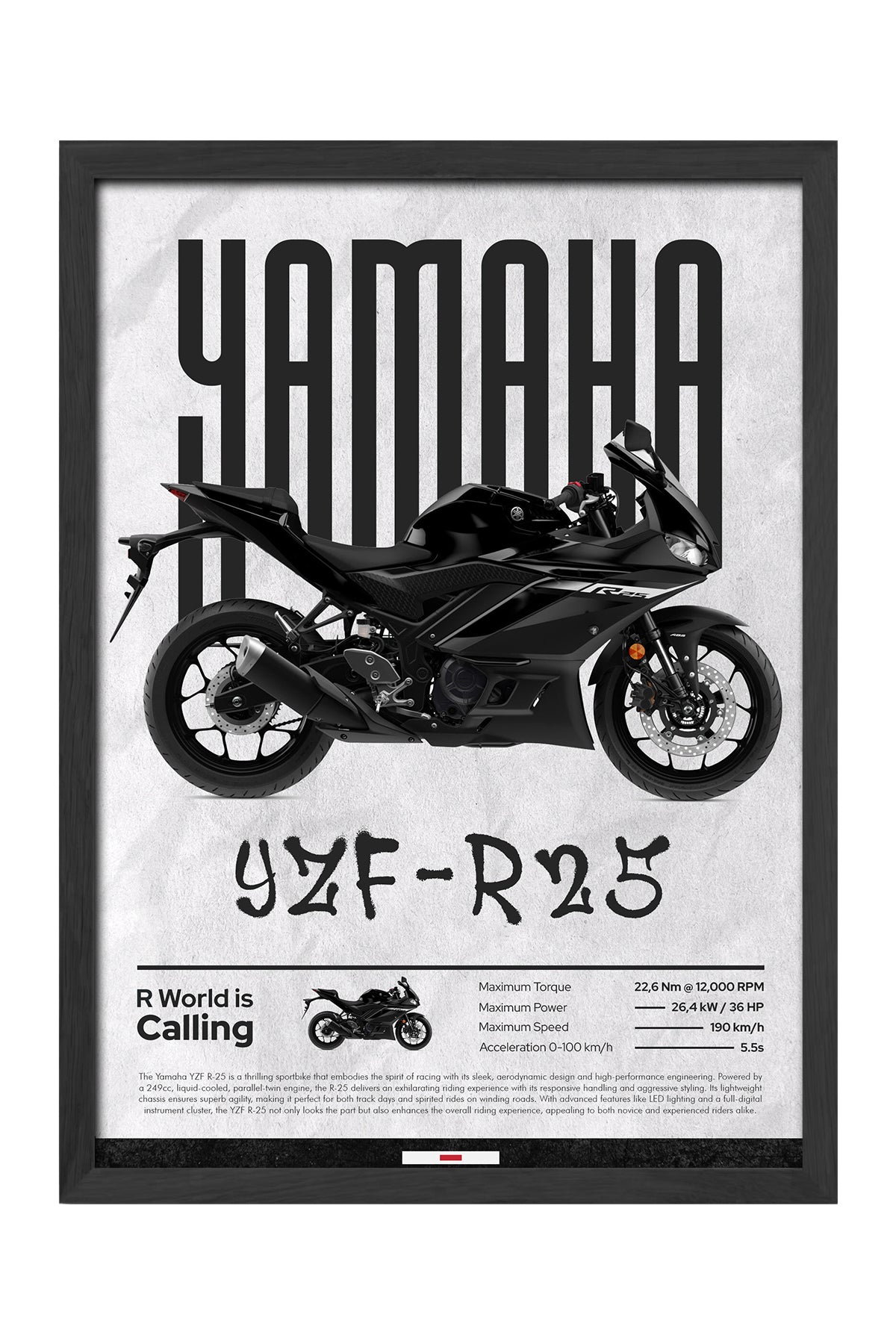 Yamaha YZF-R25 Siyah