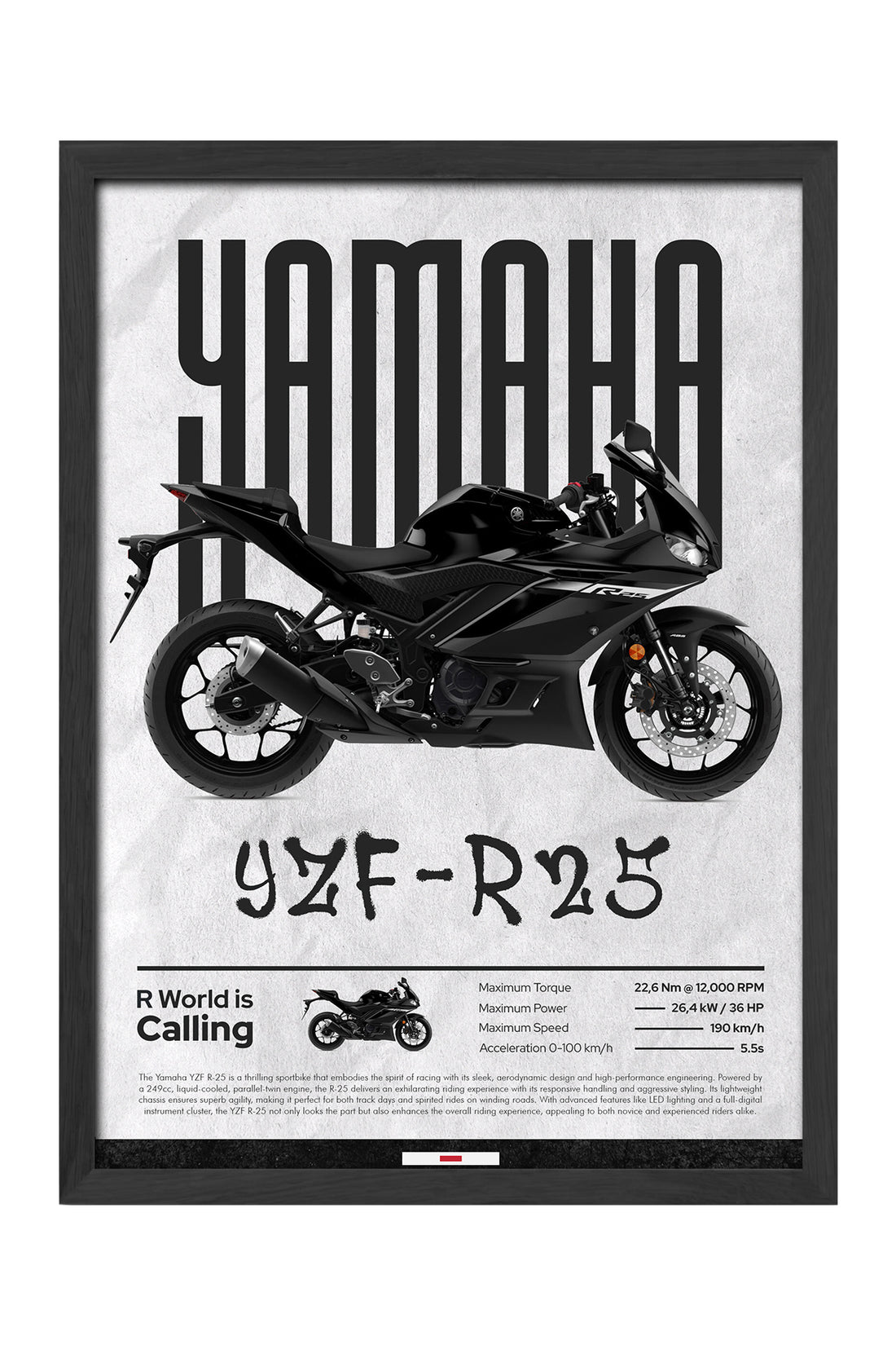 Yamaha YZF-R25 Siyah