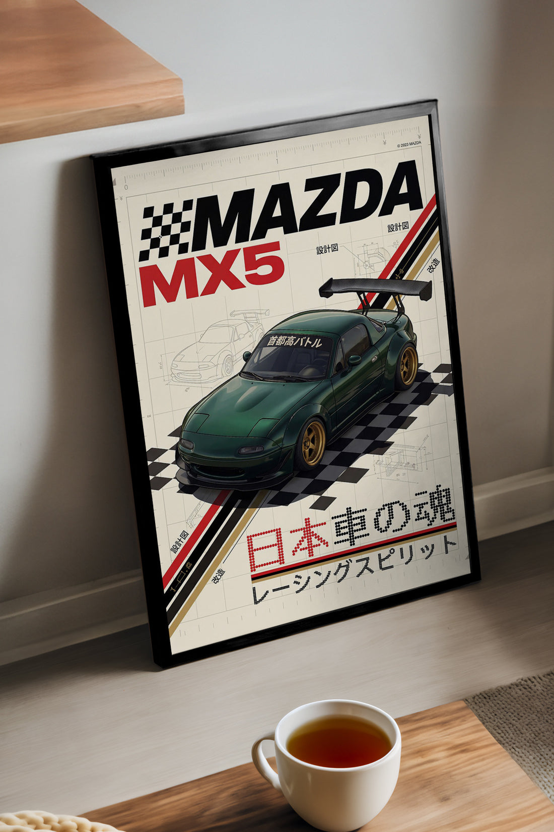 Mazda MX5 - tablo