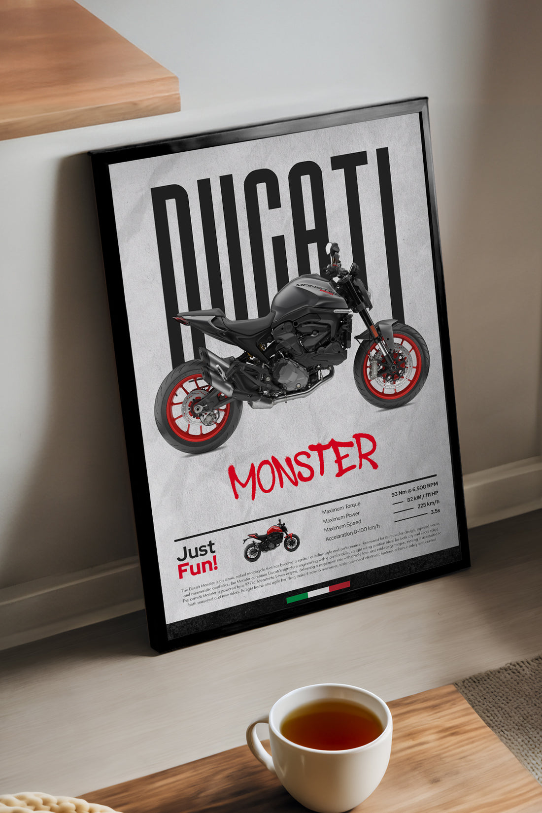Ducati Monster Gri