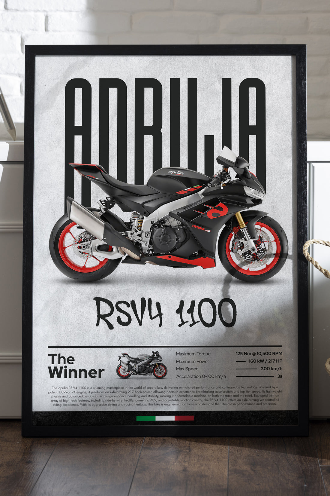 Aprilia RS V4 1100 Siyah