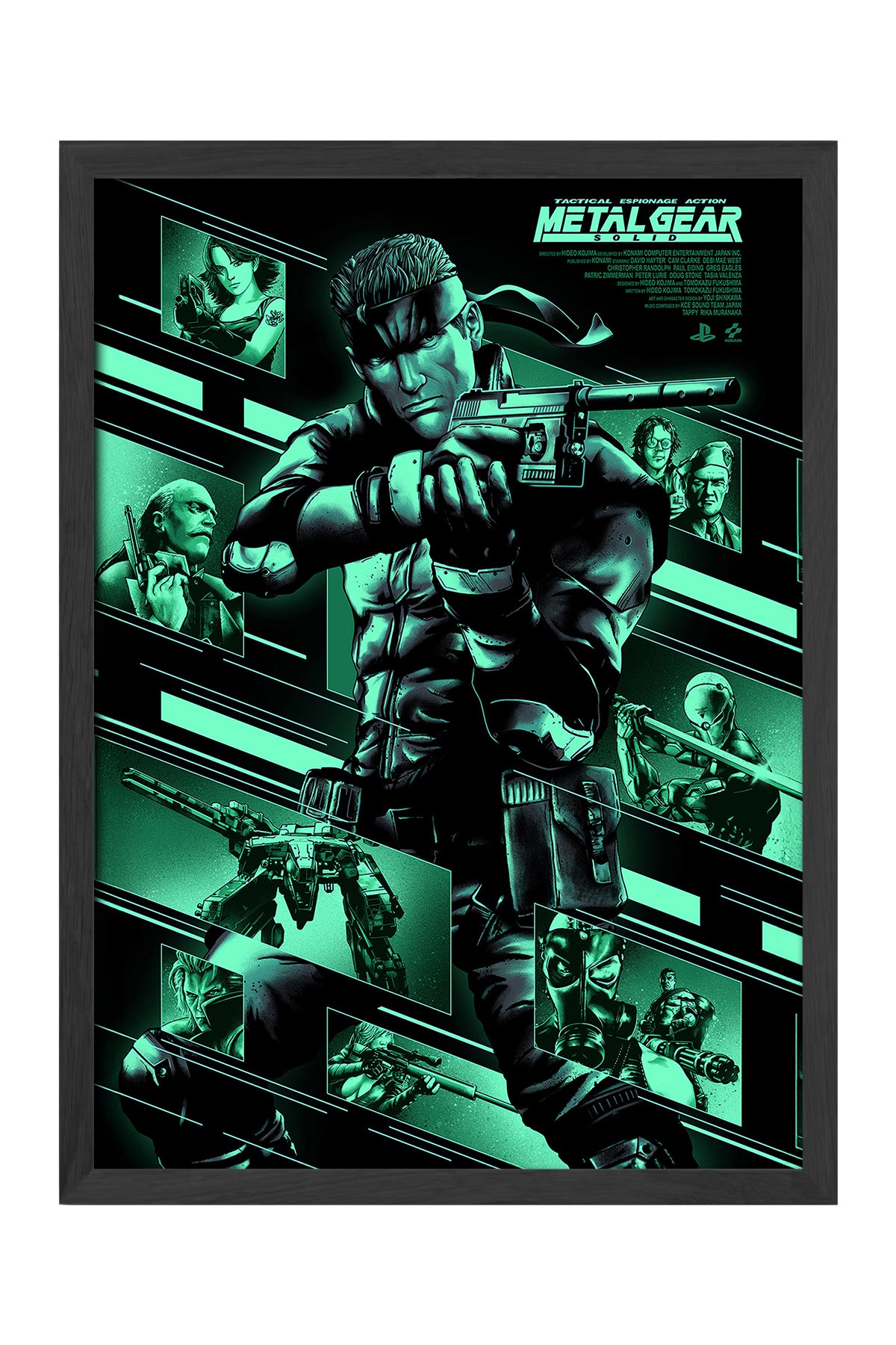Metal Gear Solid - tablo