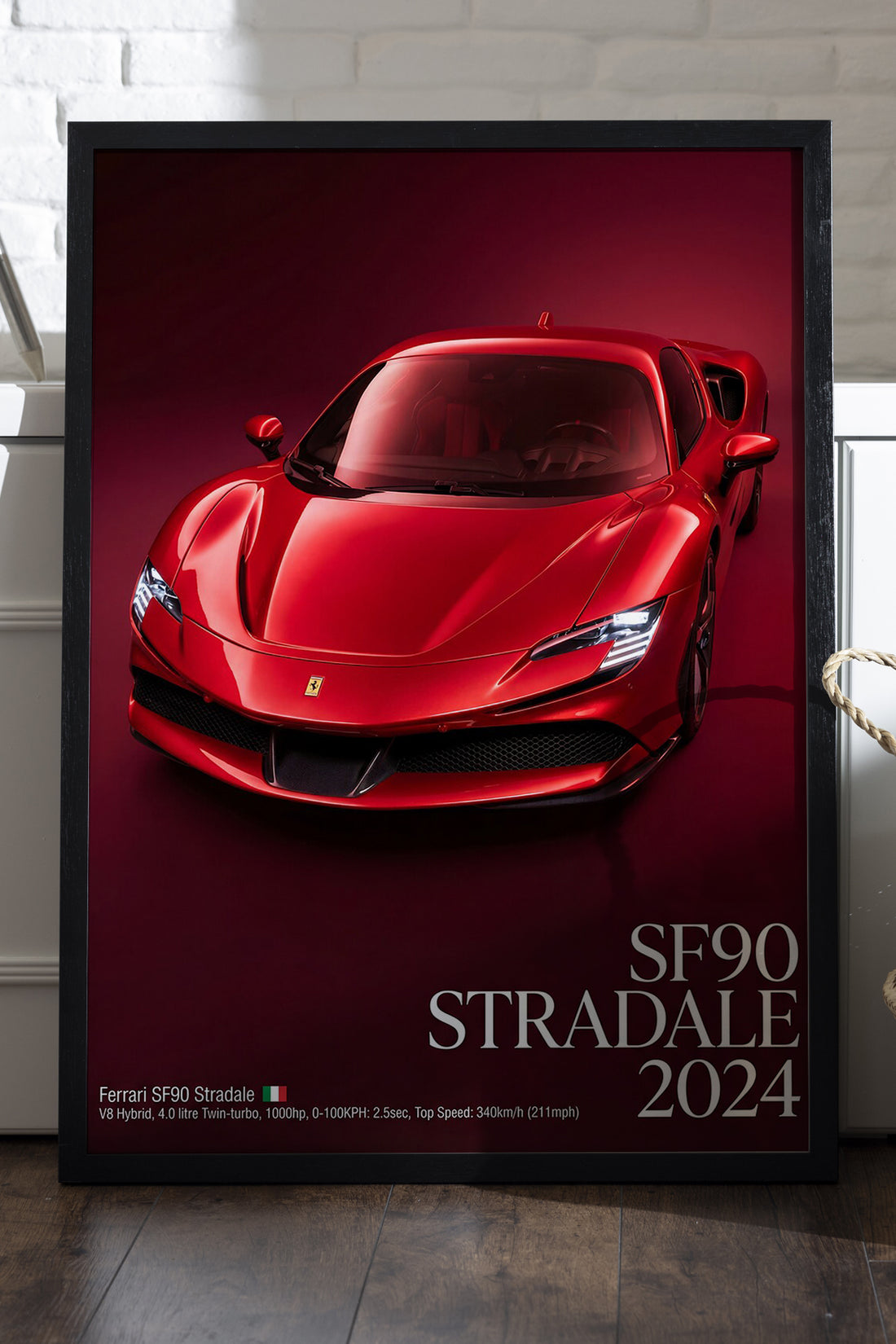 Ferrari SF90 Stardale 2024 - tablo