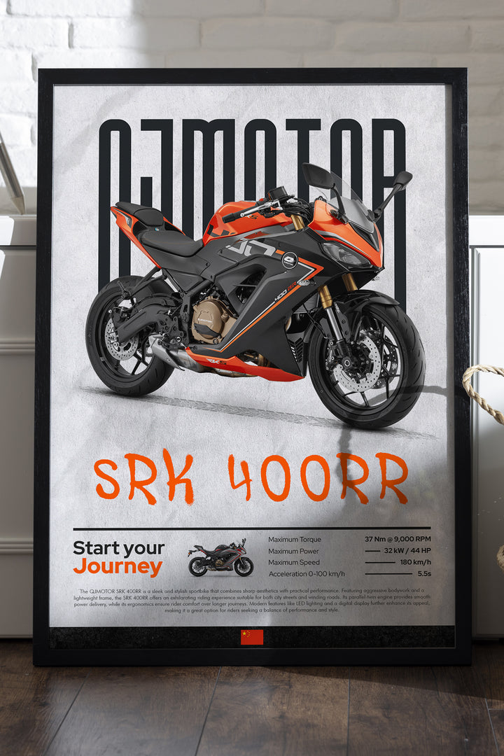 QJ Motor SRK 400RR Turuncu