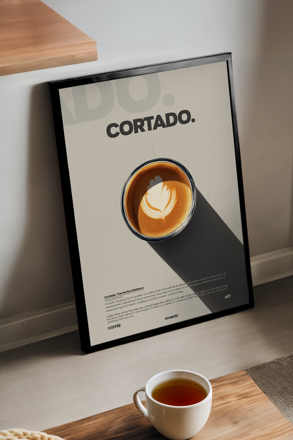 Cortado Kahve - tablo