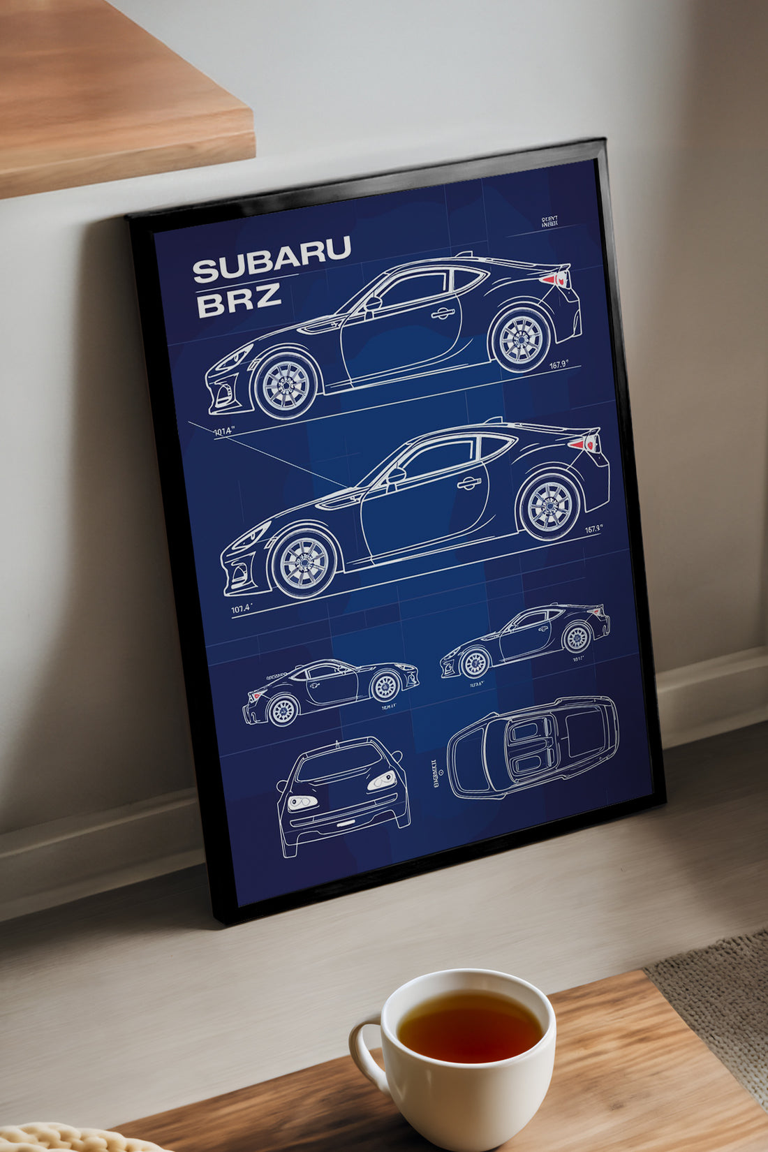 Subaru BRZ - tablo