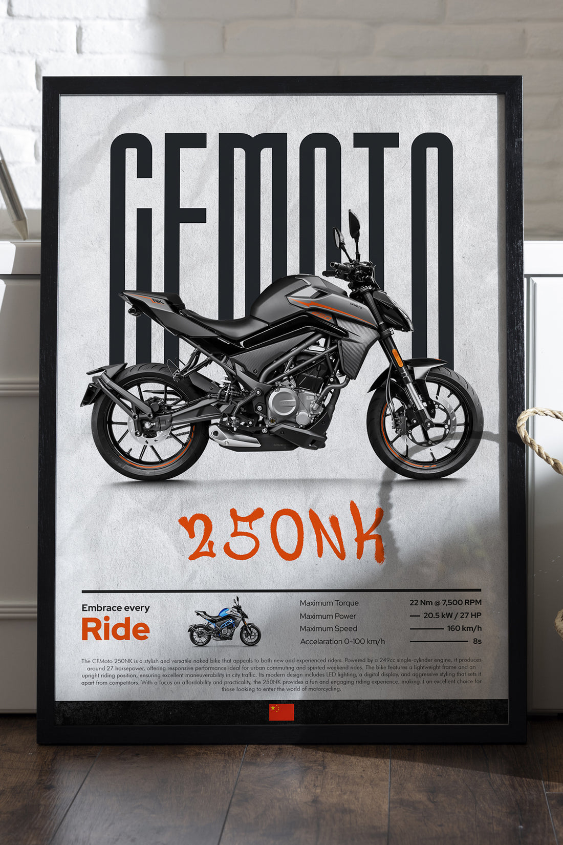 CFMOTO 250 NK Gri