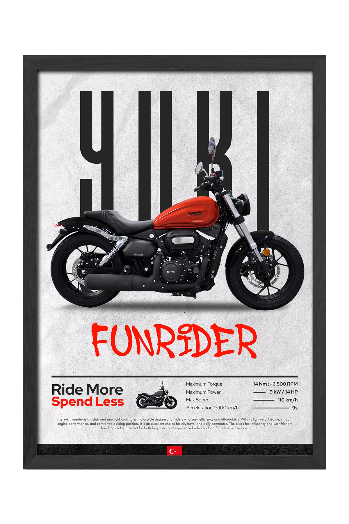 Yuki Funrider Turuncu