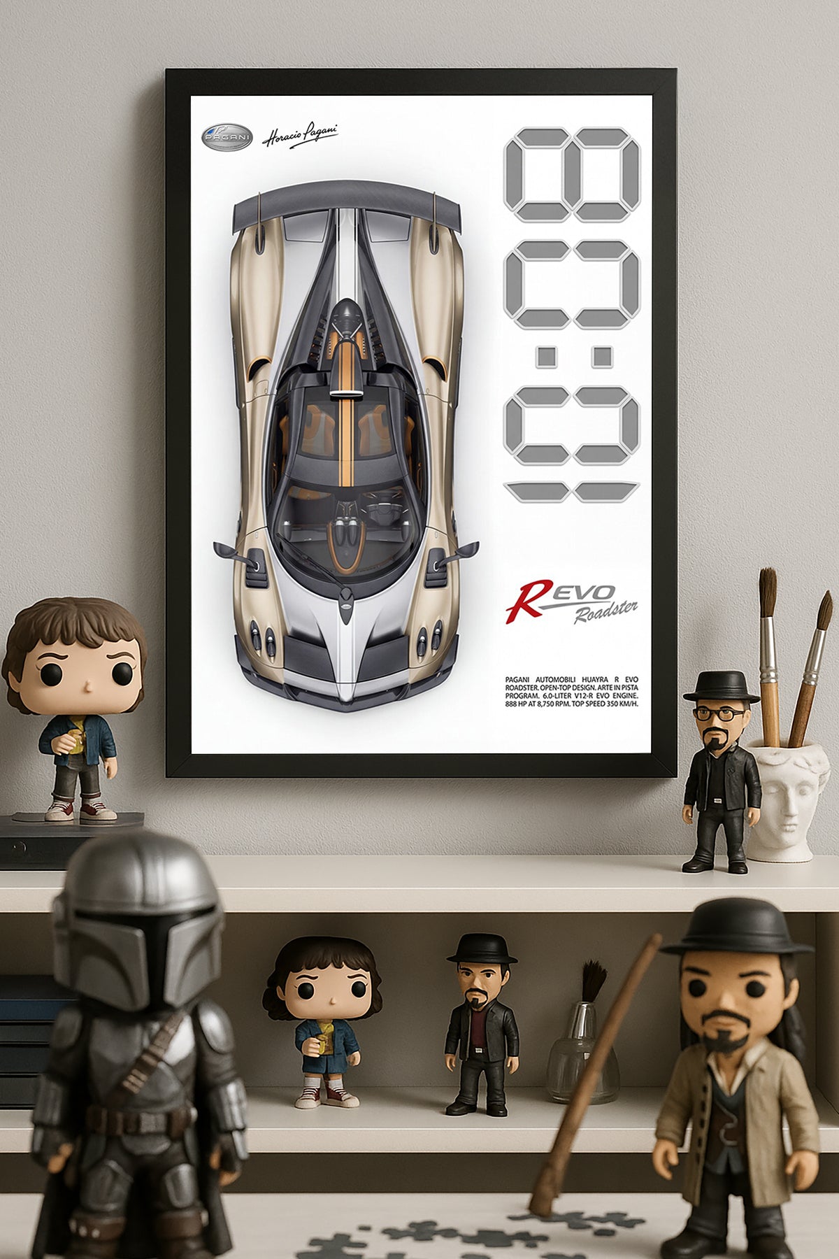 Revo Roadster - tablo
