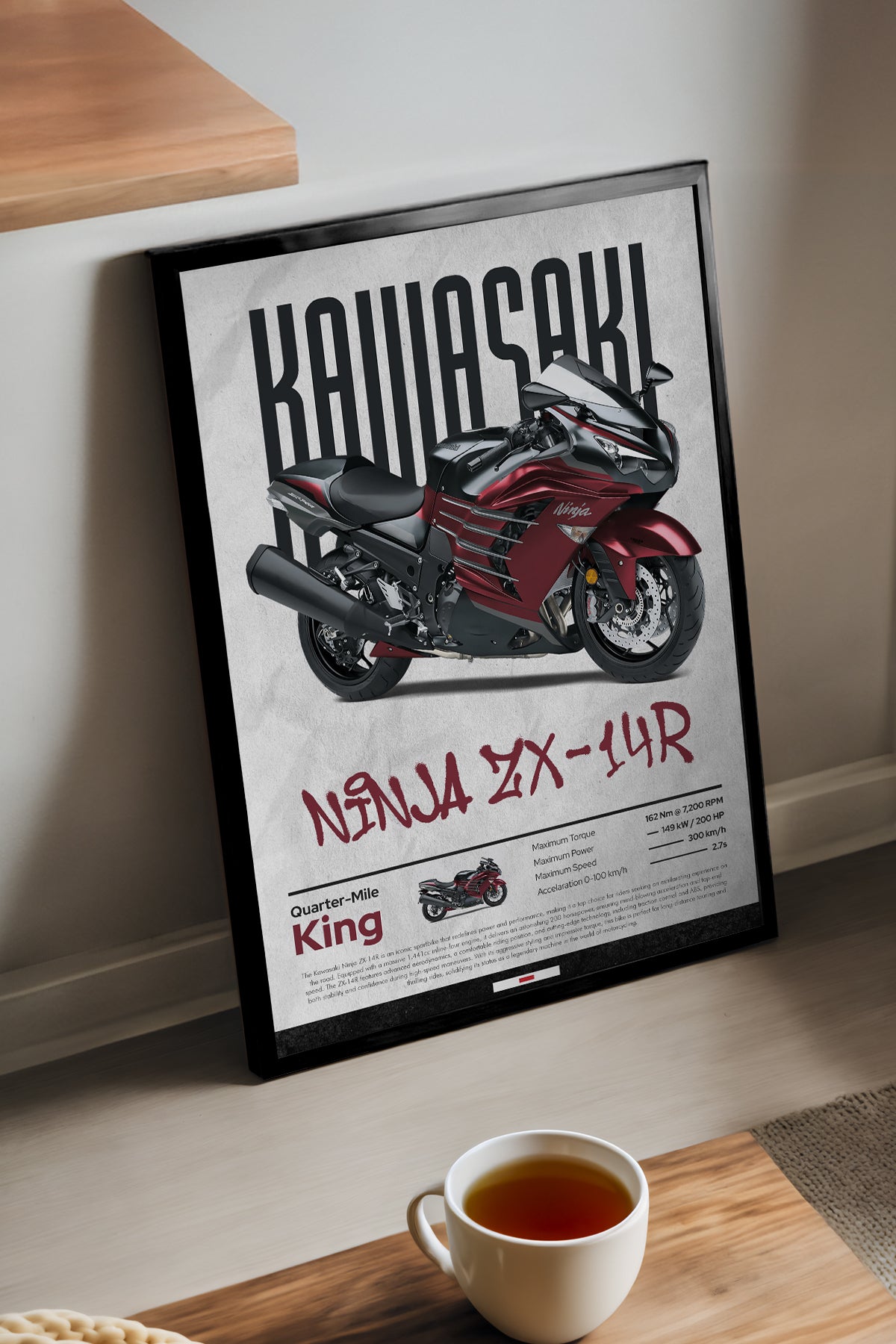 Kawasaki Ninja ZX-14 R - tablo