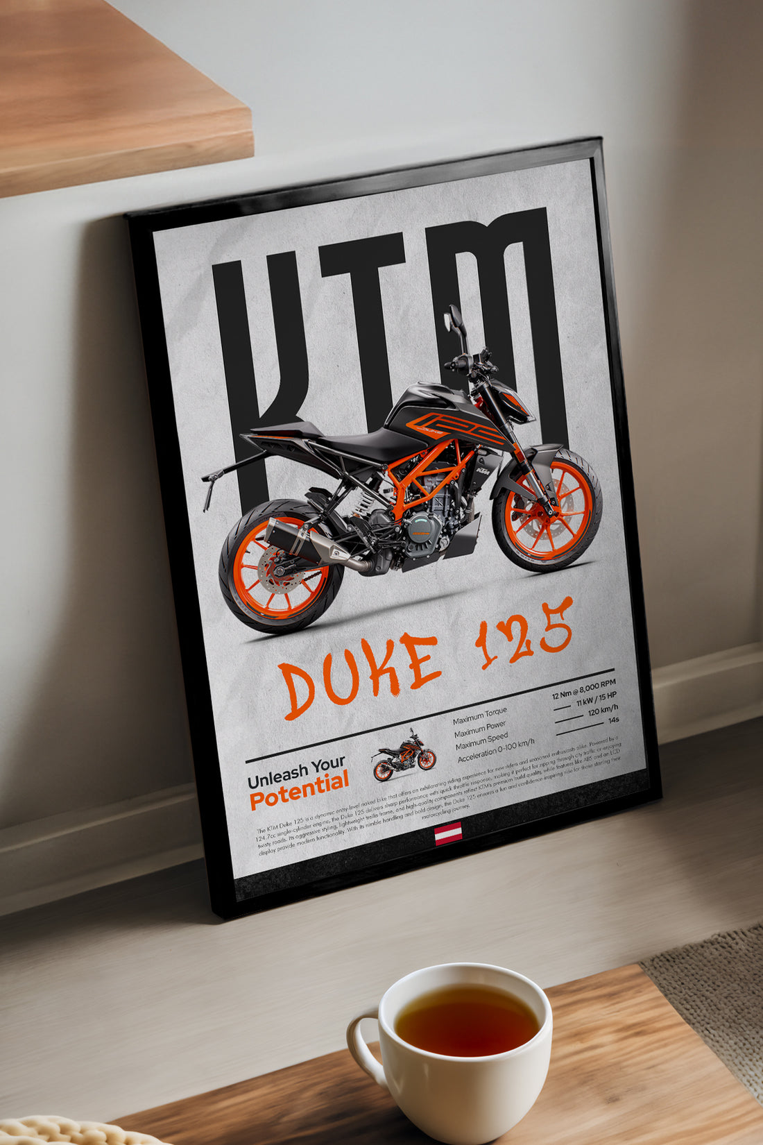 KTM Duke 125 Siyah