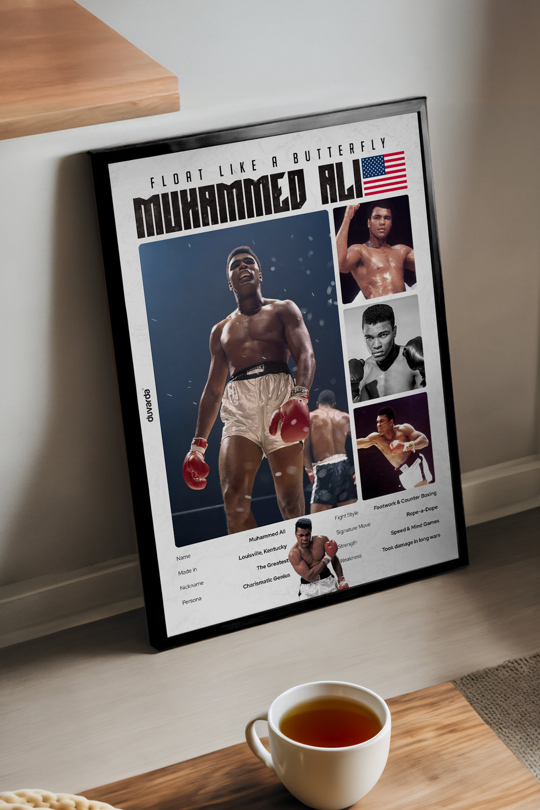 Muhammed Ali Boks - tablo