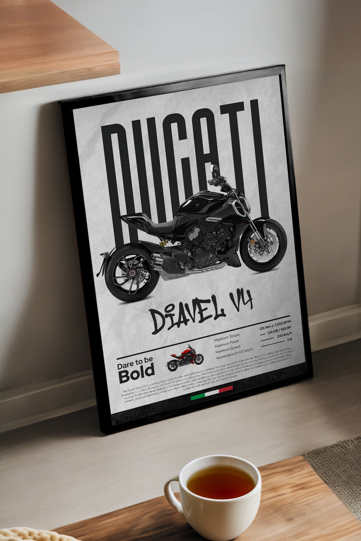 Ducati Diavel V4 Siyah